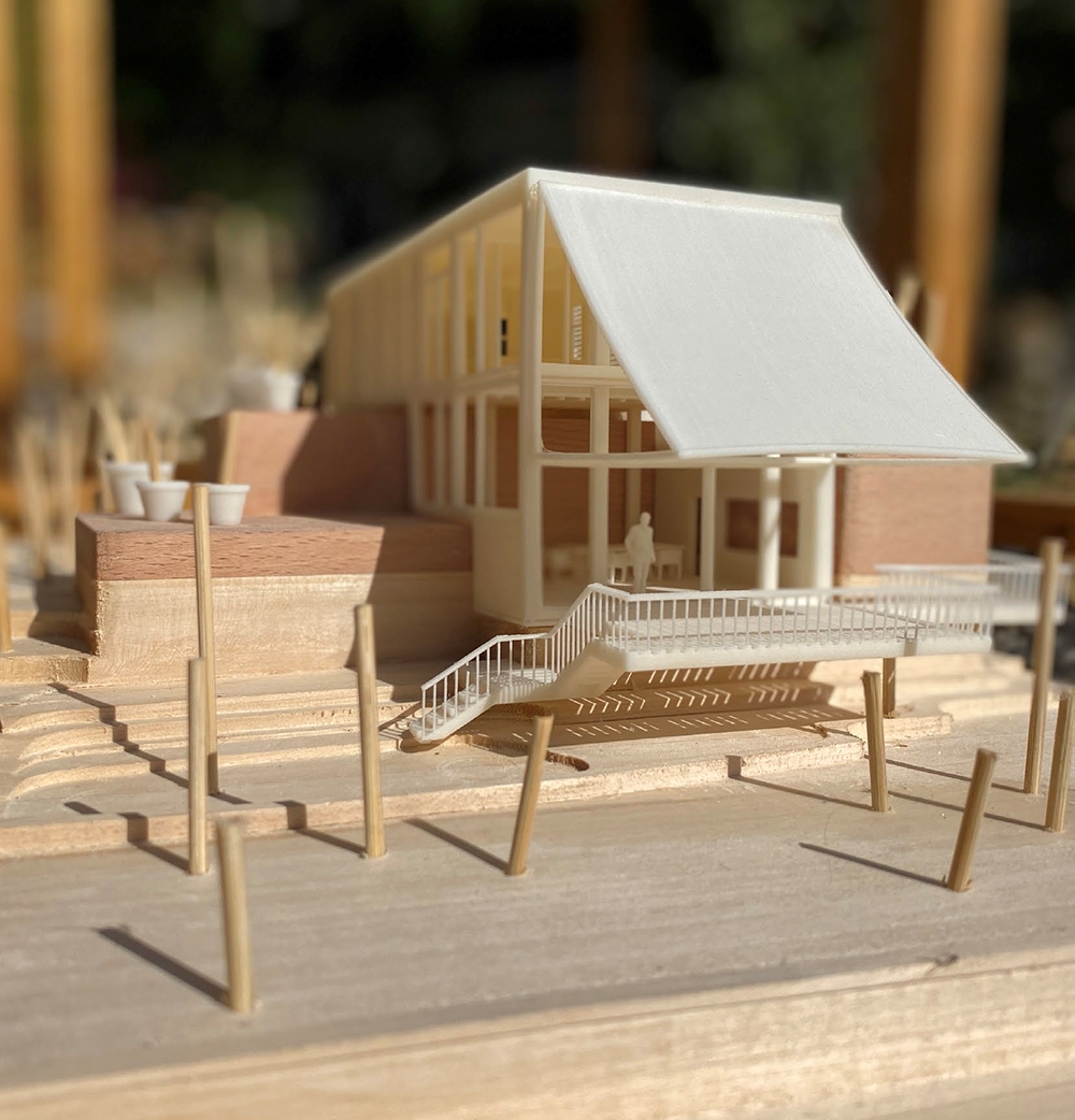 House in Jbeil, Restoration and Extension